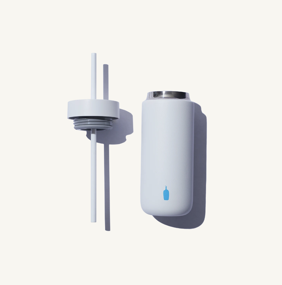 藍瓶 咖啡 Blue Bottle FELLOW CARTER COLD TUMBLER 16oz 吸管 保溫瓶 2色 現貨
