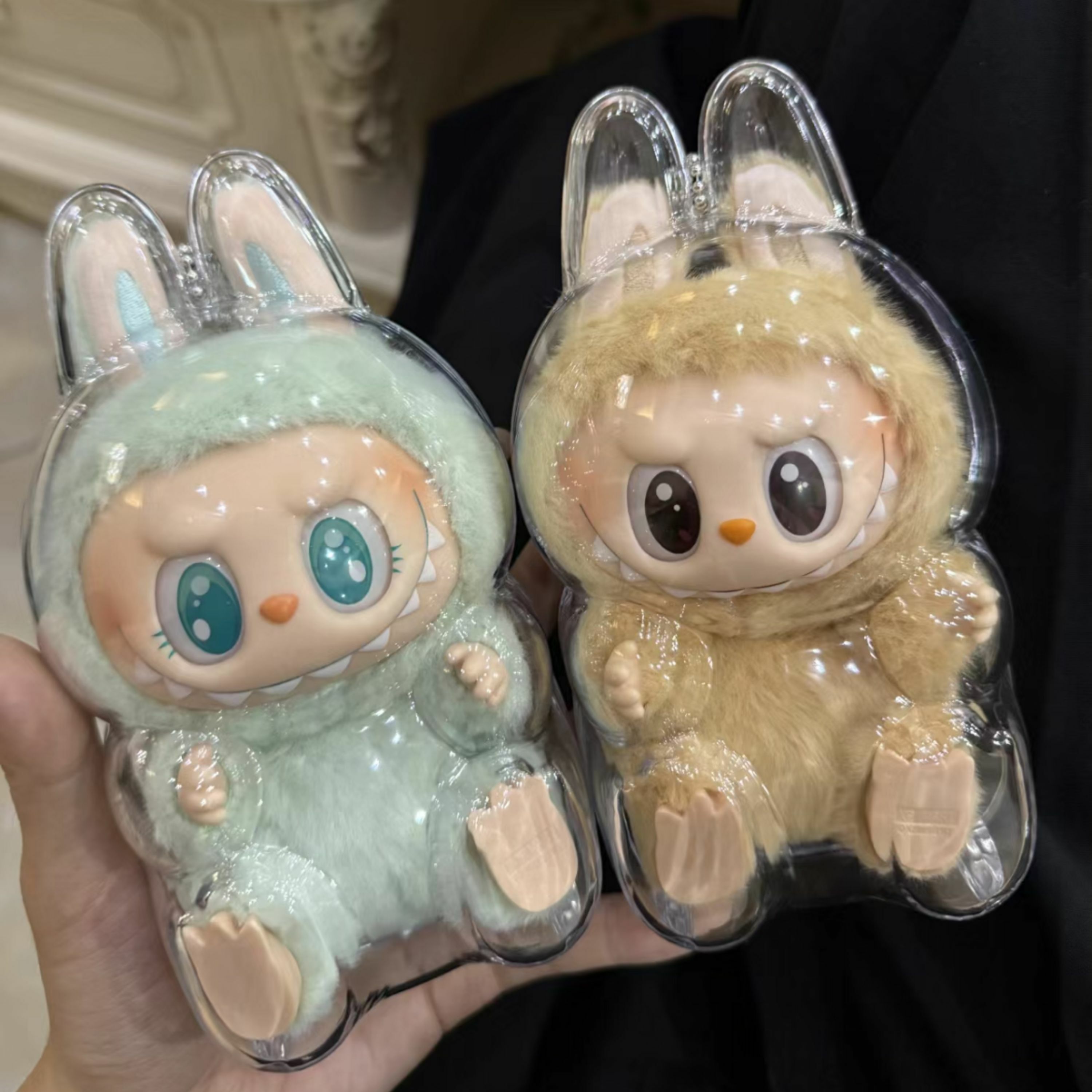 POP MART 泡泡瑪特 THE MONSTERS 坐坐派對 壓克力保護殼