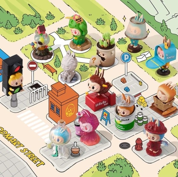 POPMART 泡泡瑪特 THE MONSTERS LABUBU 看不見我系列盲盒 隱藏