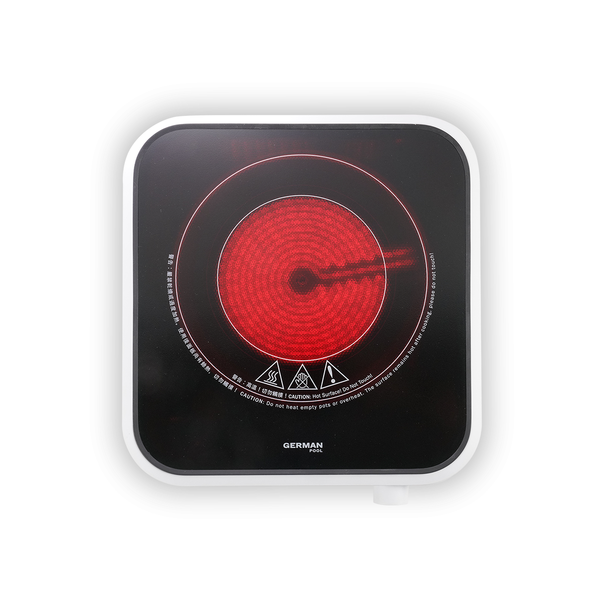 德國寶 German Pool   GID-SS22T‧座檯式電陶爐‧2200W‧香港行貨,原廠1年保養‧