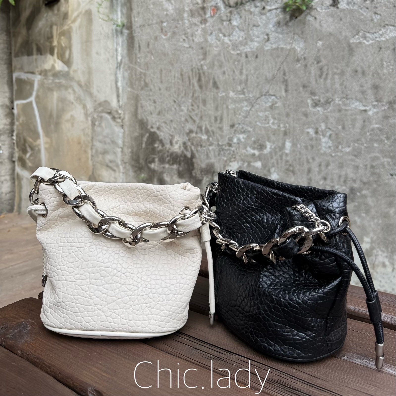 秋冬必收款兩種背法✨午夜鏈條包