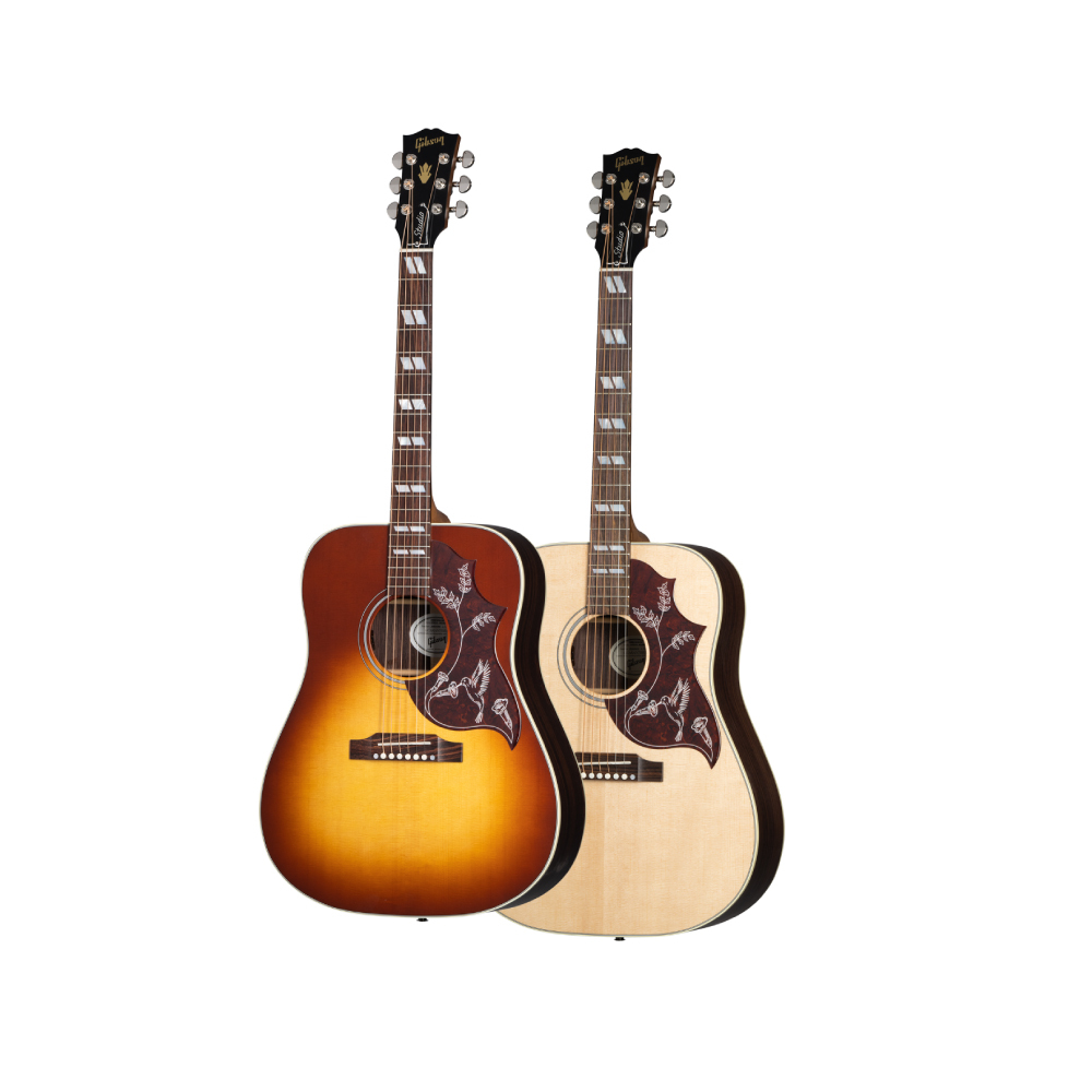 Gibson Gibson / Hummingbird Studio Rosewood 電木吉他 (Satin Rosewood Burst, Satin Natural) — 三峽吉他 / Bass