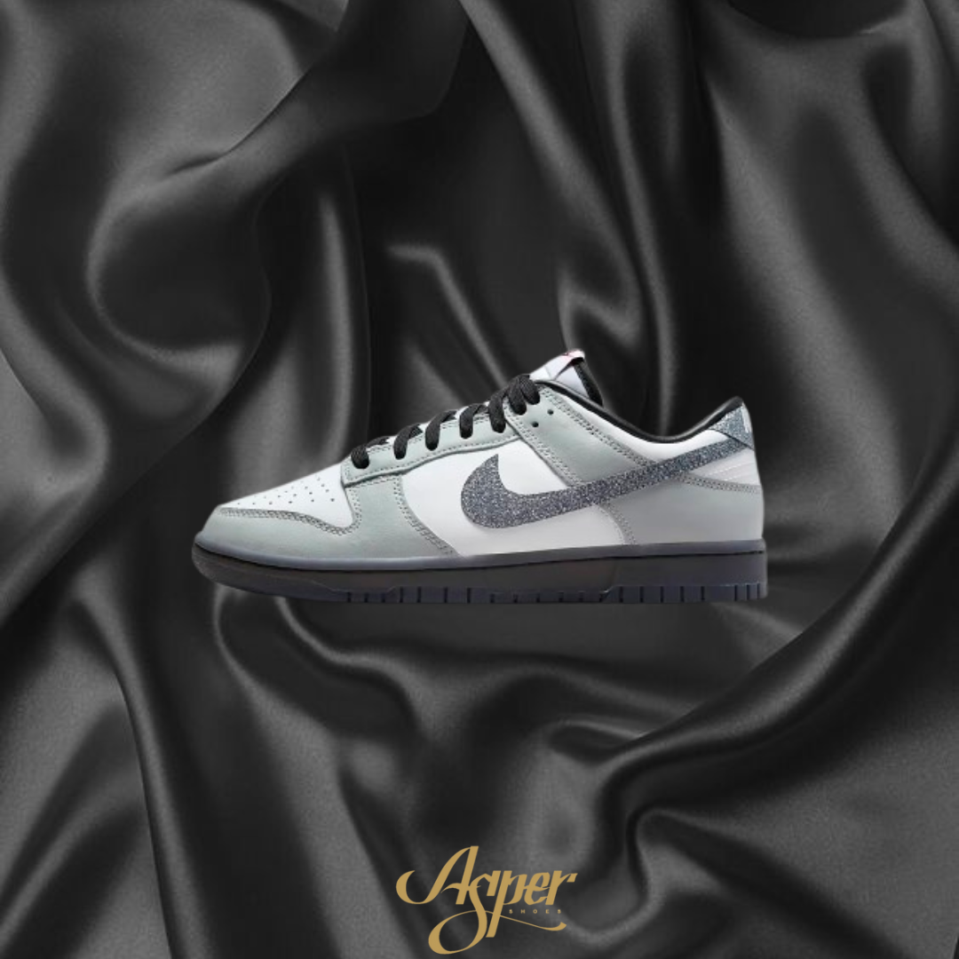 Nike Dunk Low LX 細閃晶鑽 灰白 冰晶底 女鞋 HQ3462-191 X