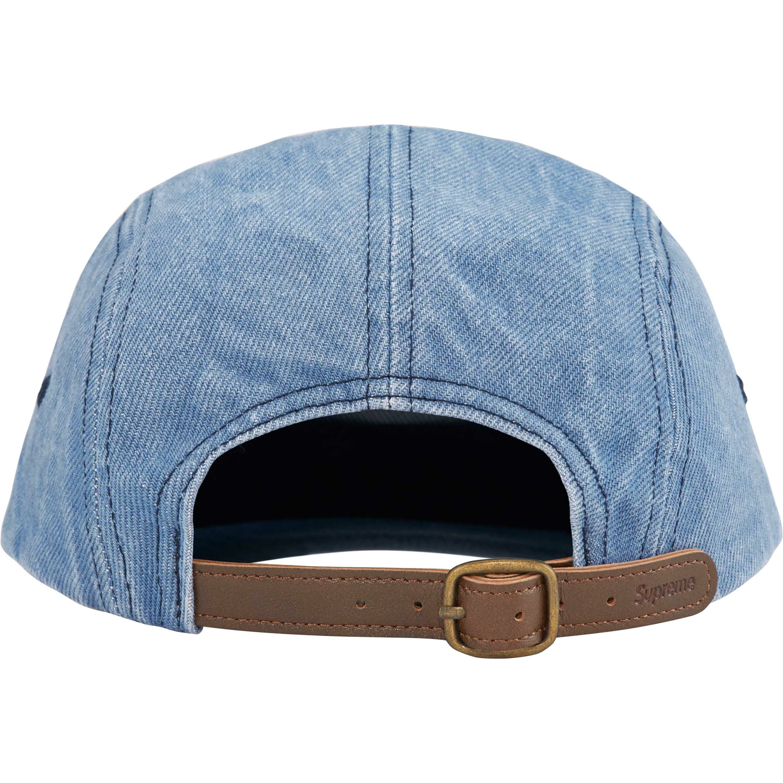帽子 Supreme Washed Chino Twill Camp Cap navy Supreme Washed Chino Twill Camp Cap (SS24) - $48