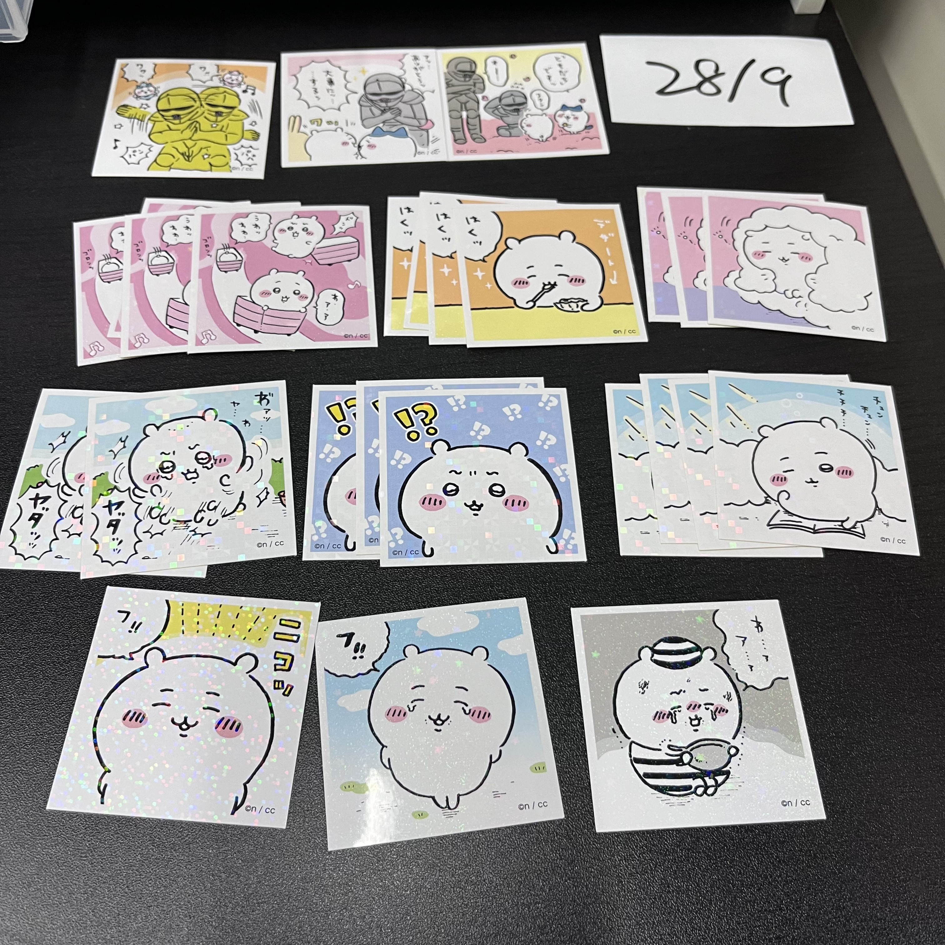 CHIIKAWA 貼紙 set WW62 28/9