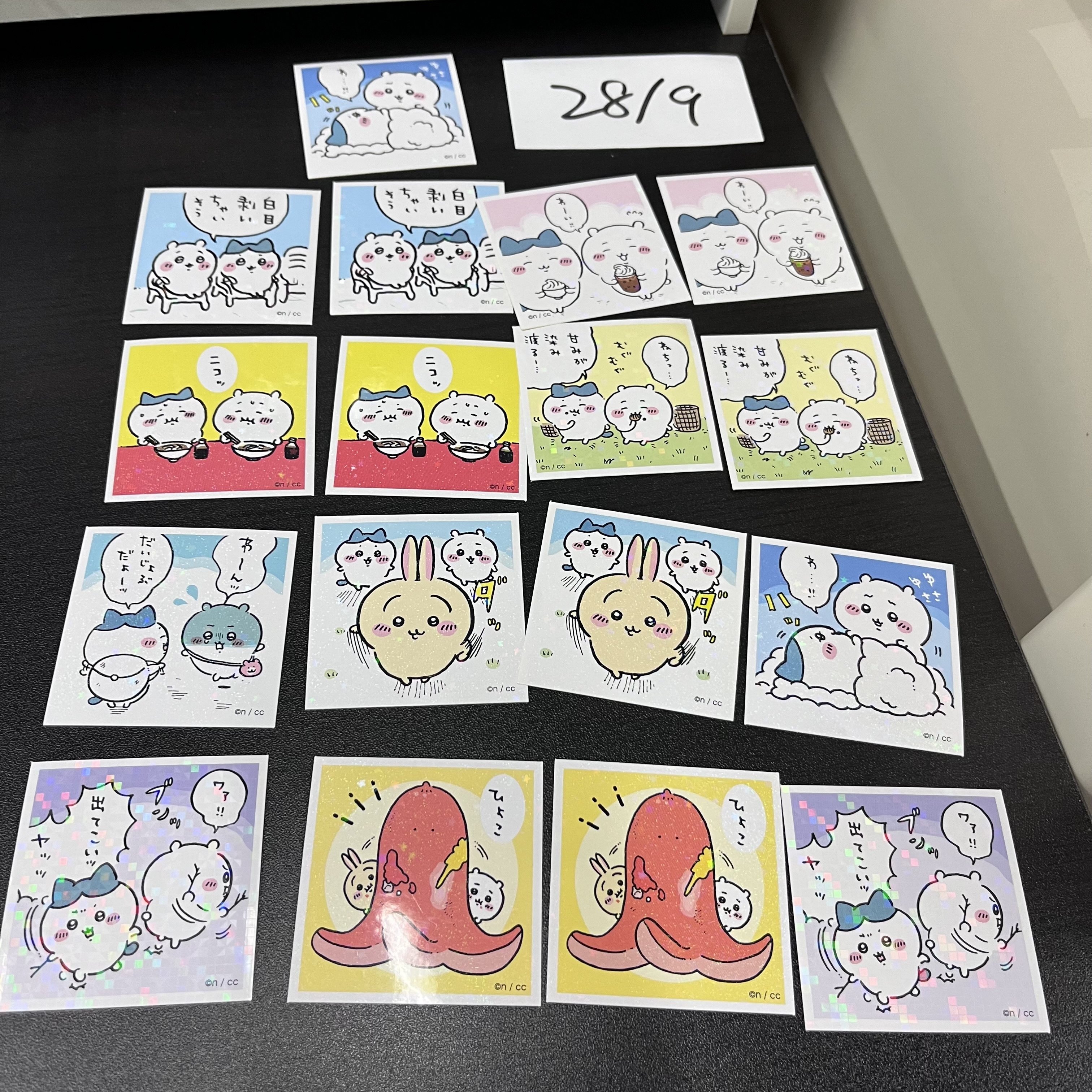 CHIIKAWA 貼紙 set WW59 28/9