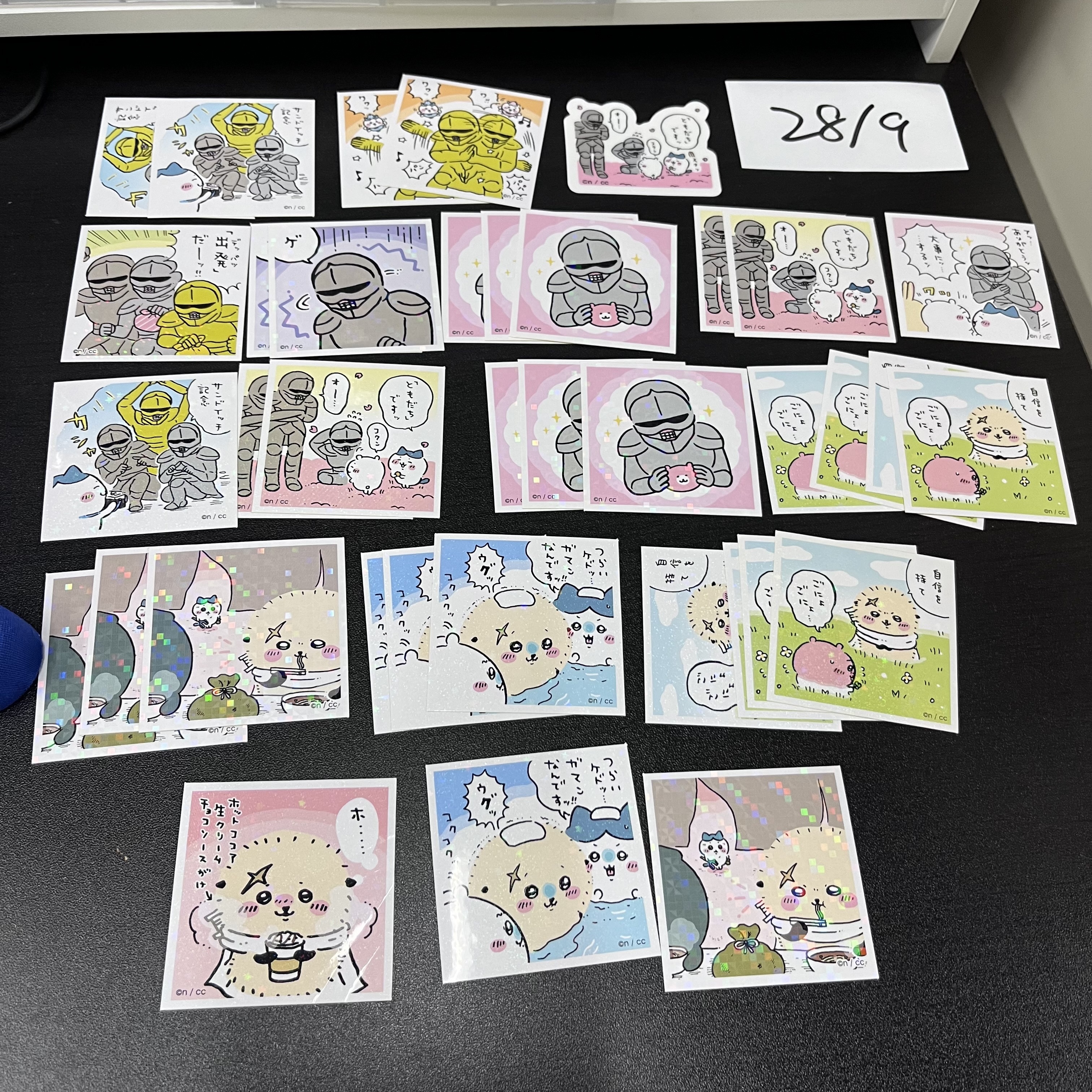 CHIIKAWA 貼紙 set WW61 28/9