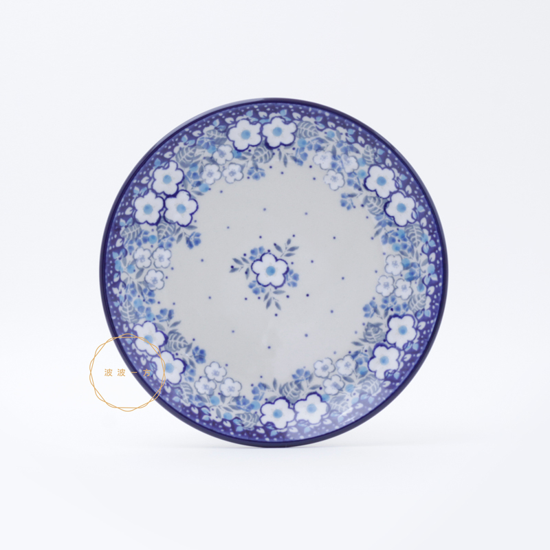 圓盤-Ø17.5cm-真善美小白花