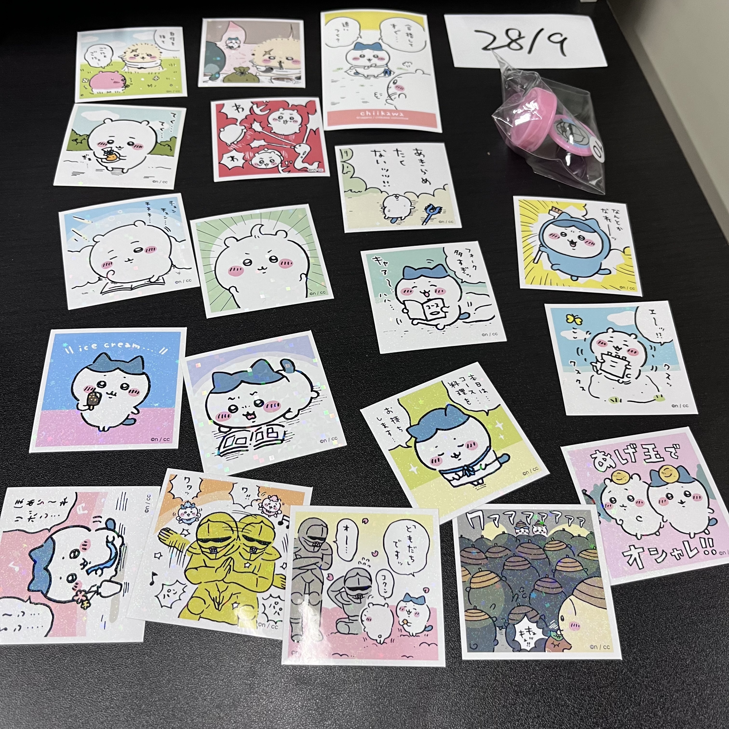 CHIIKAWA 貼紙 set WW70 28/9