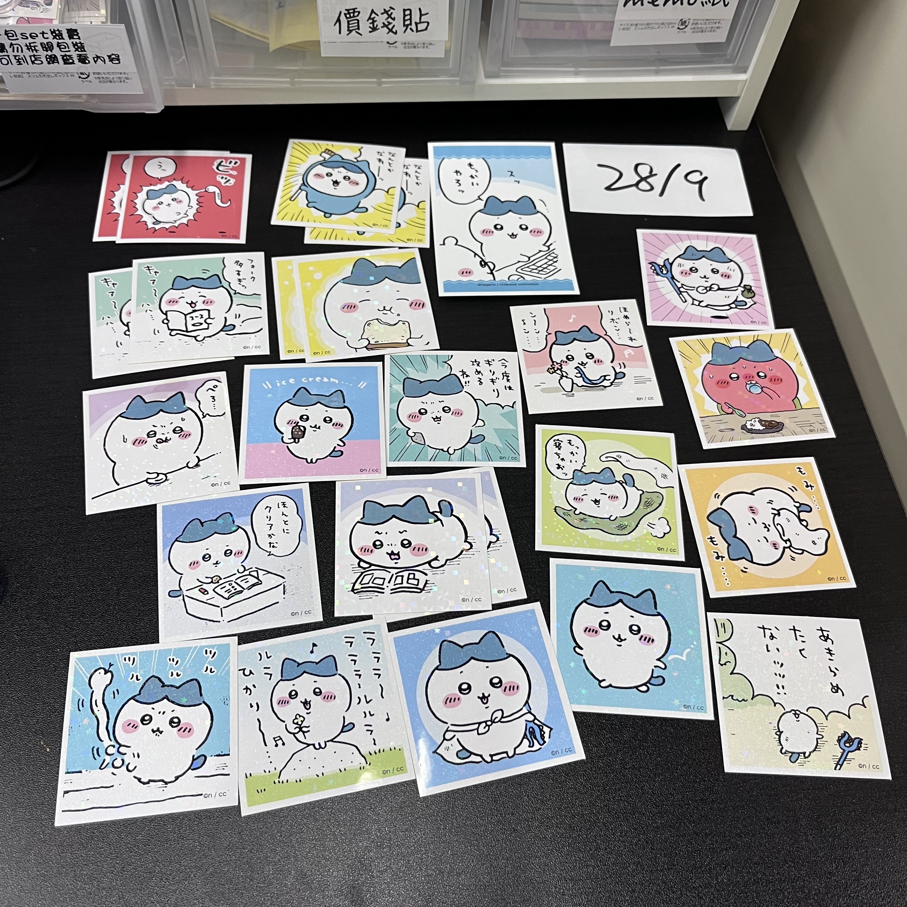 CHIIKAWA 貼紙 set WW69 28/9