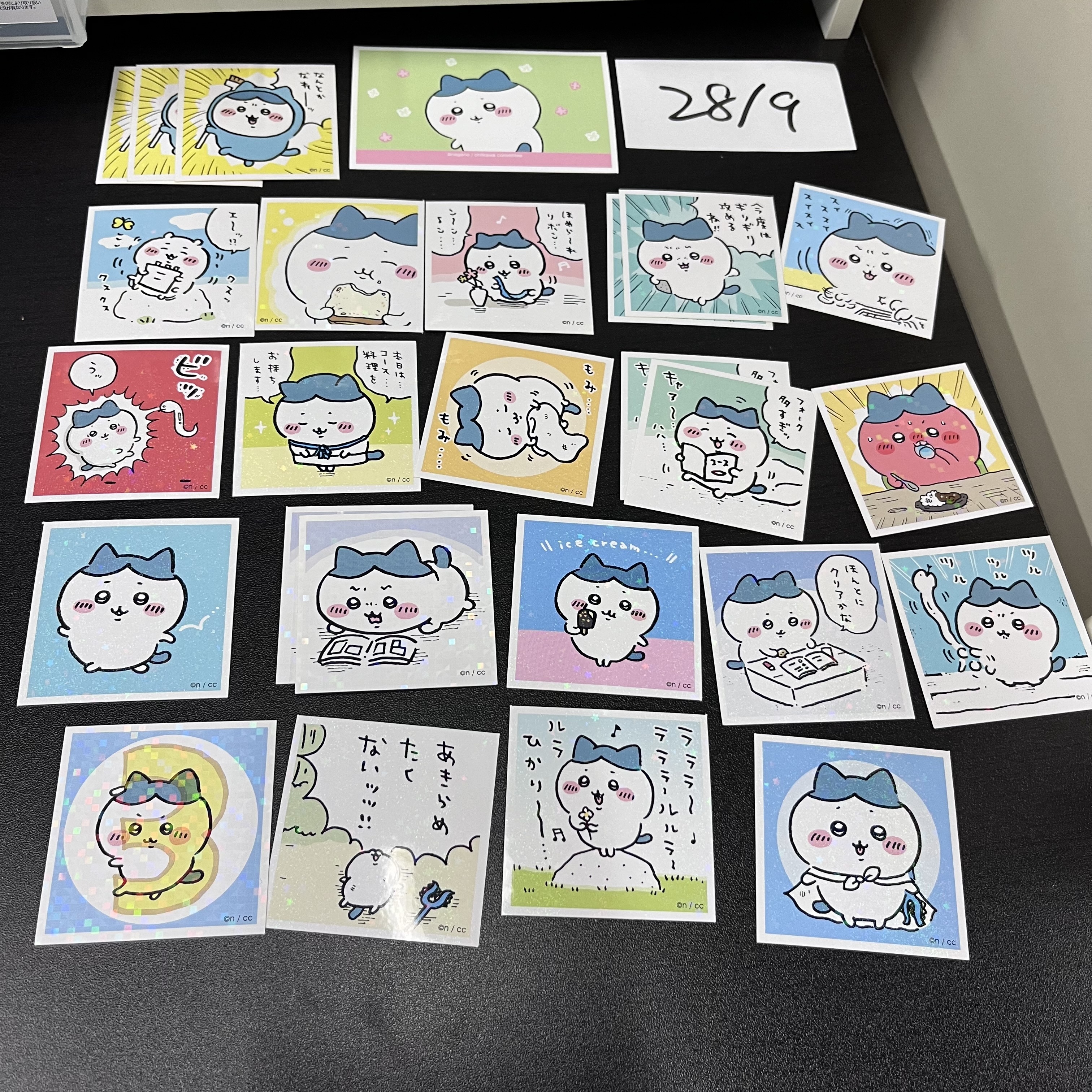 CHIIKAWA 貼紙 set WW67 28/9