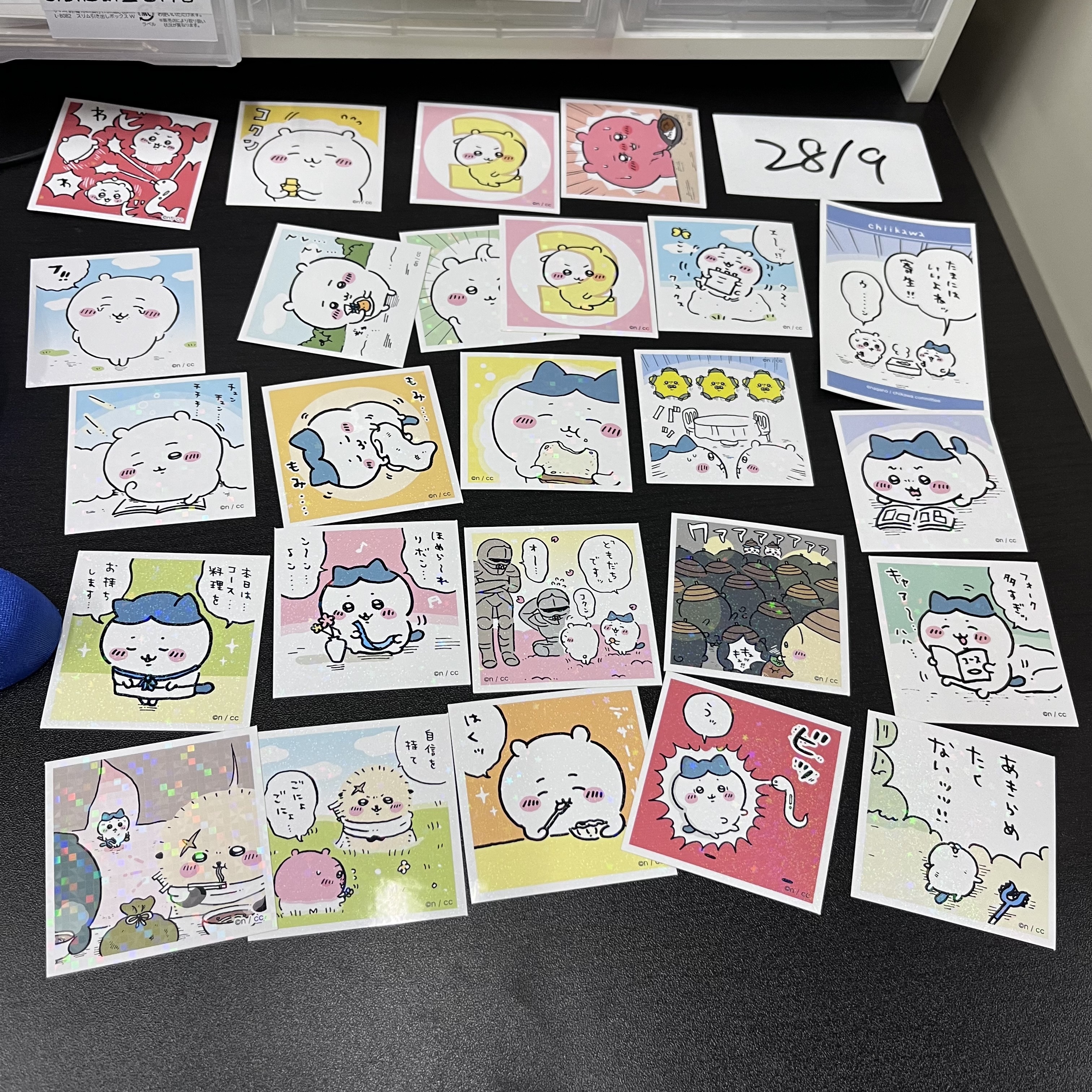 CHIIKAWA 貼紙 set WW68 28/9