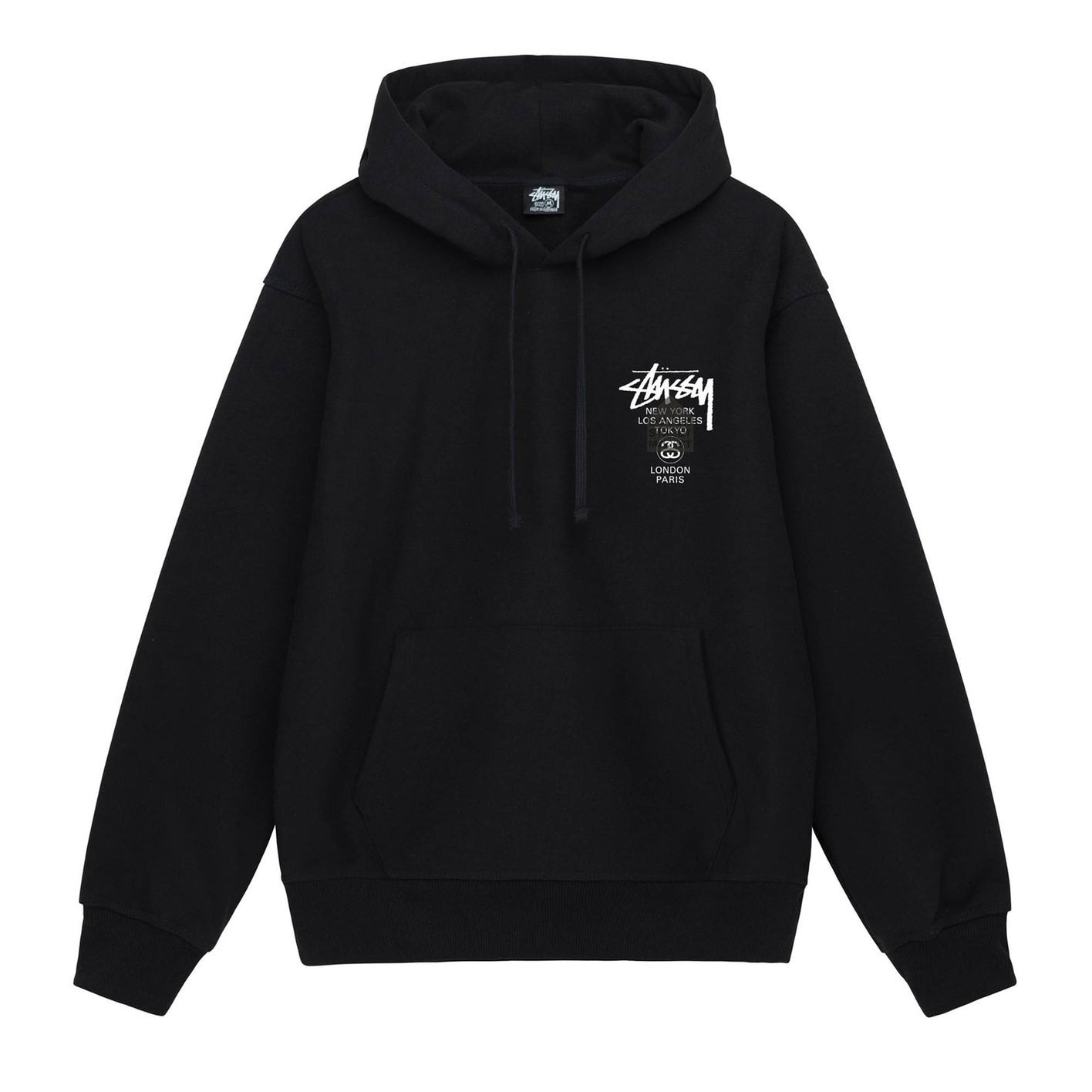 2024AW STUSSY DSM DOVER STREET MARKET 聯名 限定 WOULD TOUR HOODIE 帽T 現貨