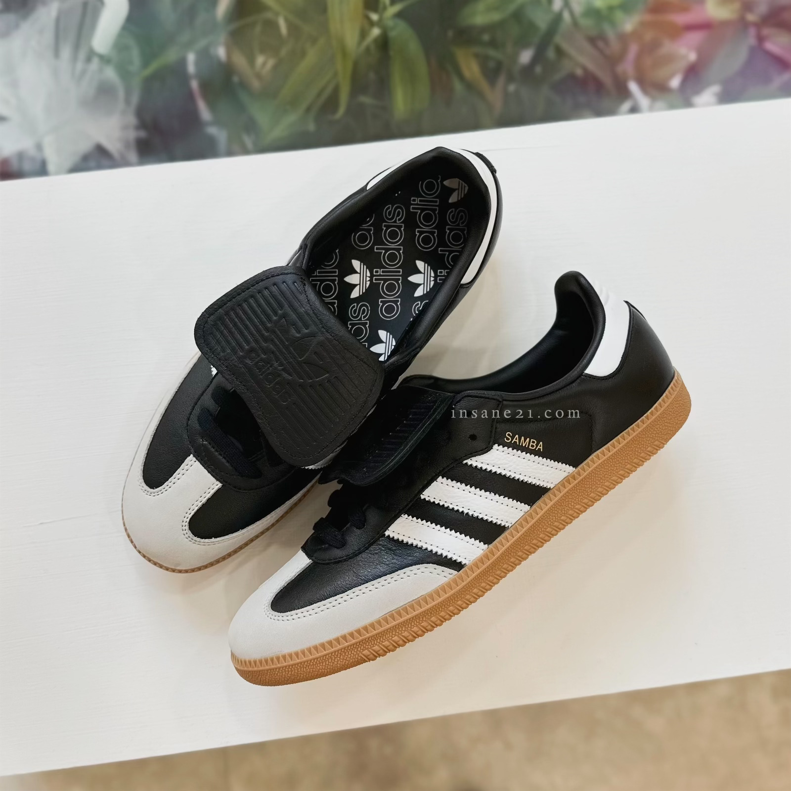 ADIDAS ORIGINALS SAMBA LT W 翻蓋 焦糖 黑 IG2010