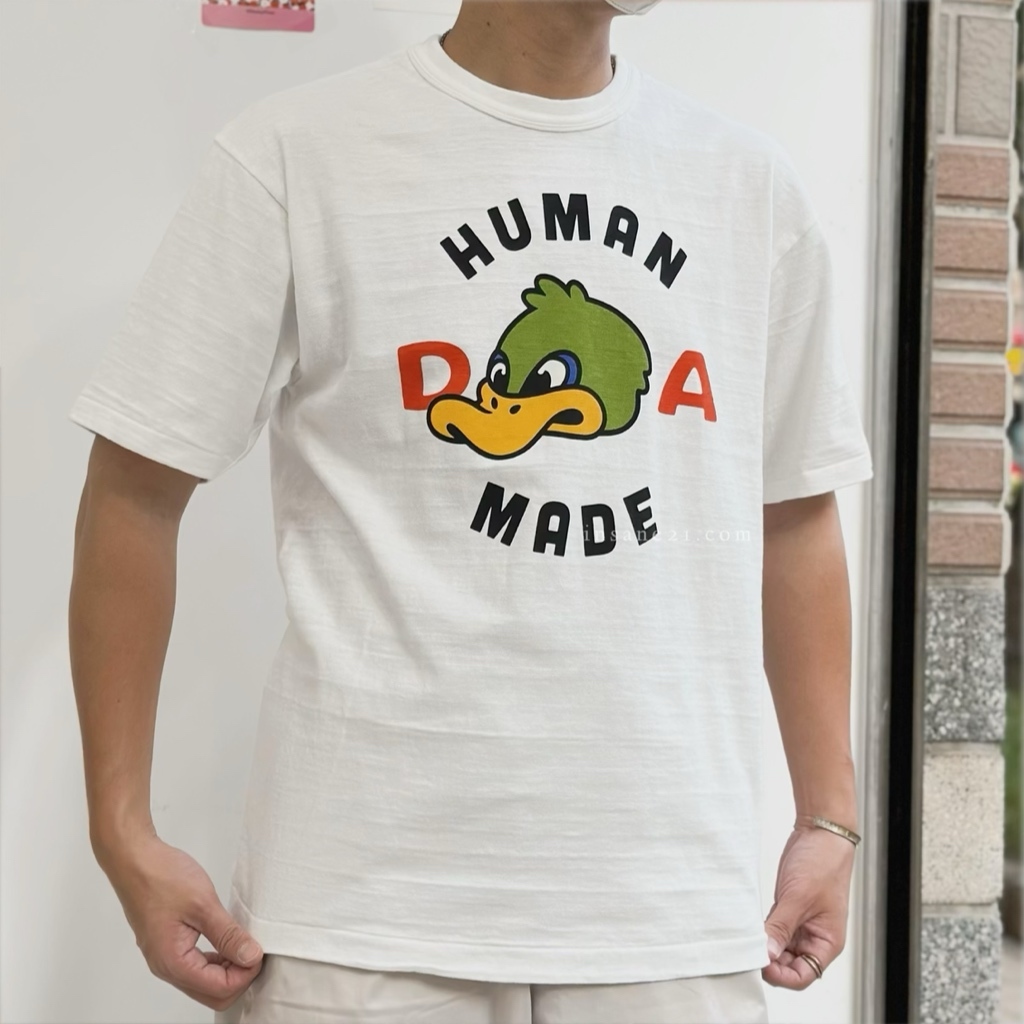 HUMAN MADE 鴨子 大頭 短袖 上衣 短TEE  DA 綠頭鴨 男女款 情侶 / 現貨