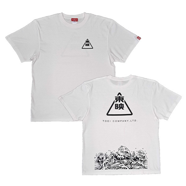 4904941582792TOEI 預訂 2025/1月 Tシャツ サンカク white 【東映荒波計画】