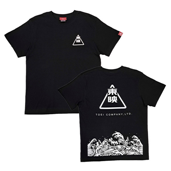 4904941582839TOEI 預訂 2025/1月 Tシャツ サンカク black 【東映荒波計画】