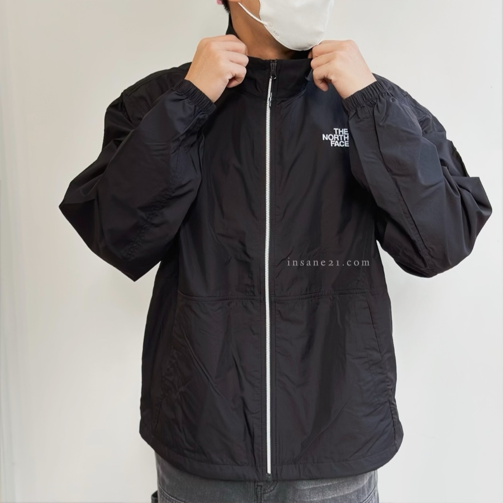 THE NORTH FACE 薄長袖 外套 黑 NJ3LP01J