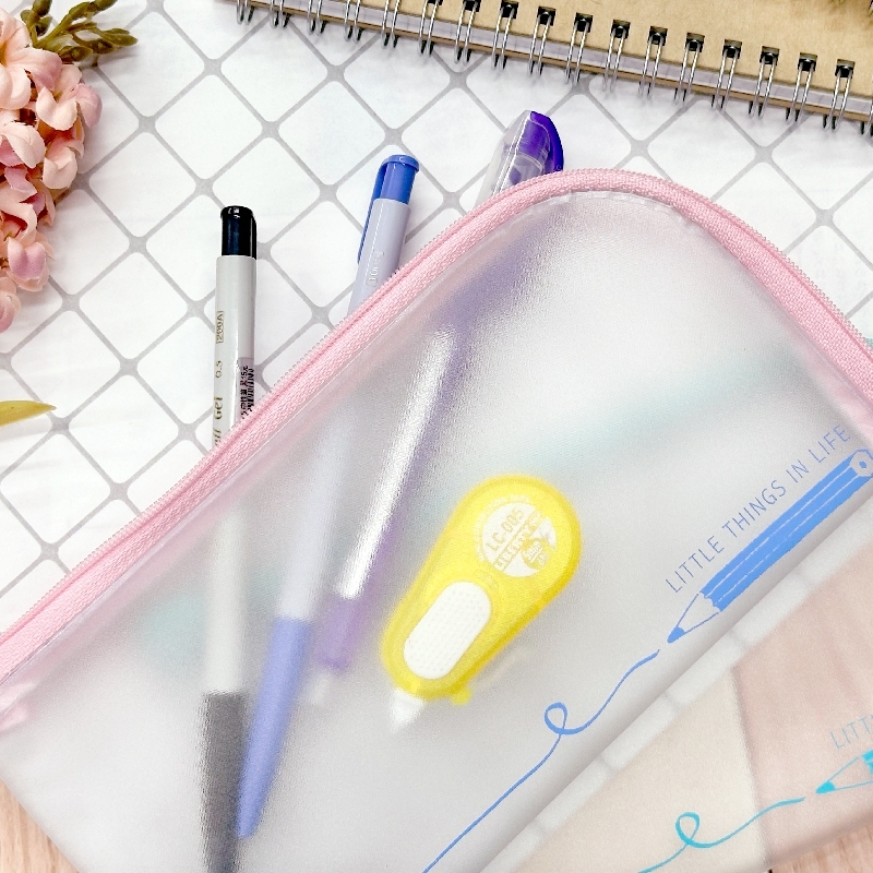 四季紙品 L型拉鍊筆袋  【PB0911】