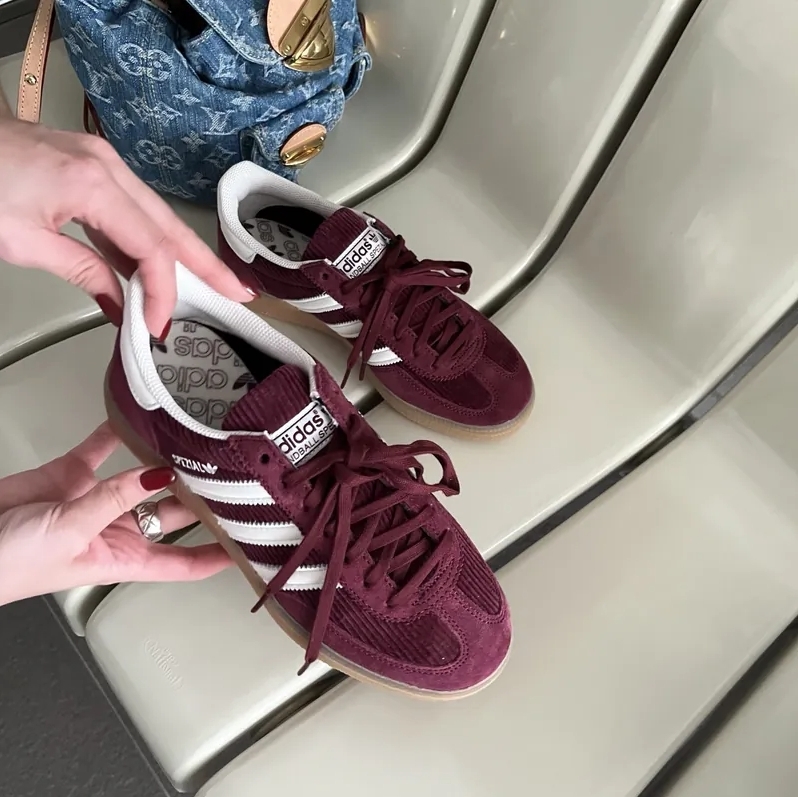 ADIDAS HANDBALL SPEZIAL 焦糖酒紅 紫紅 紅棕 燈芯絨 秋冬 IG1978