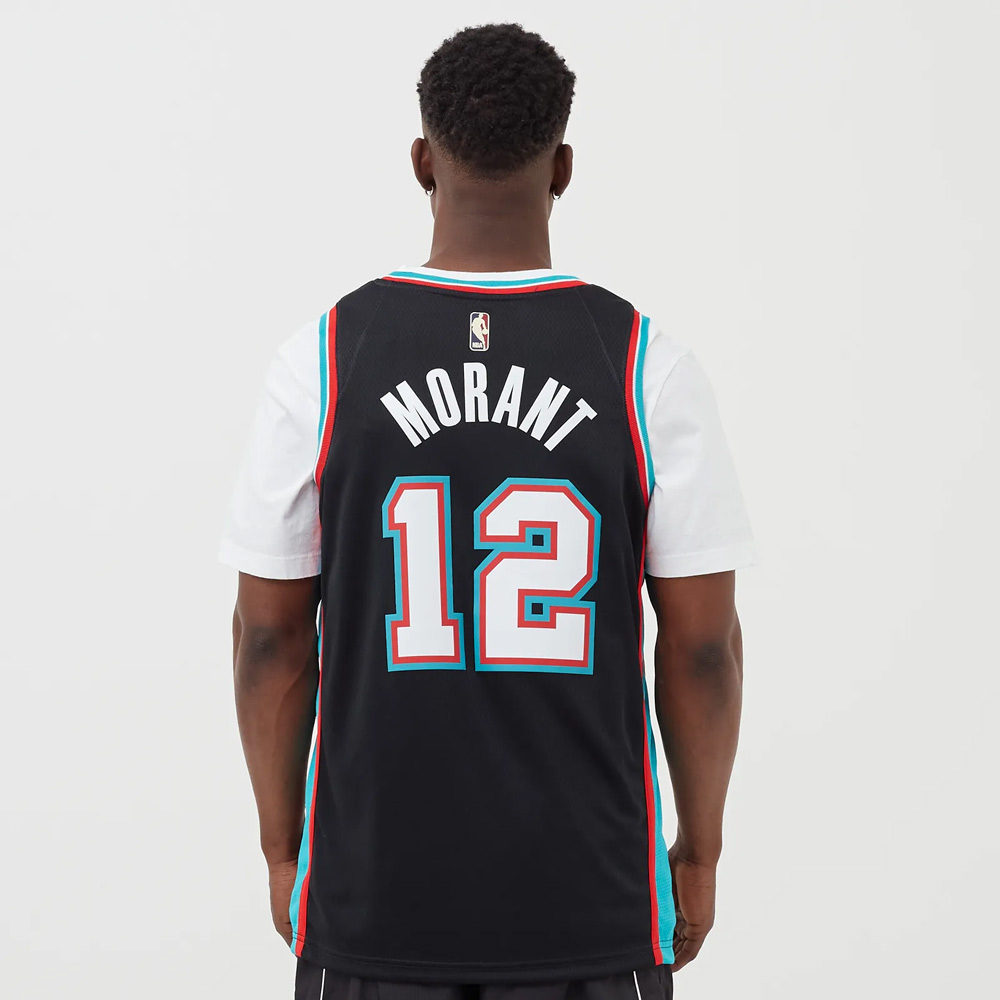 Nike NBA 球衣 灰熊 黑 CN1030-010