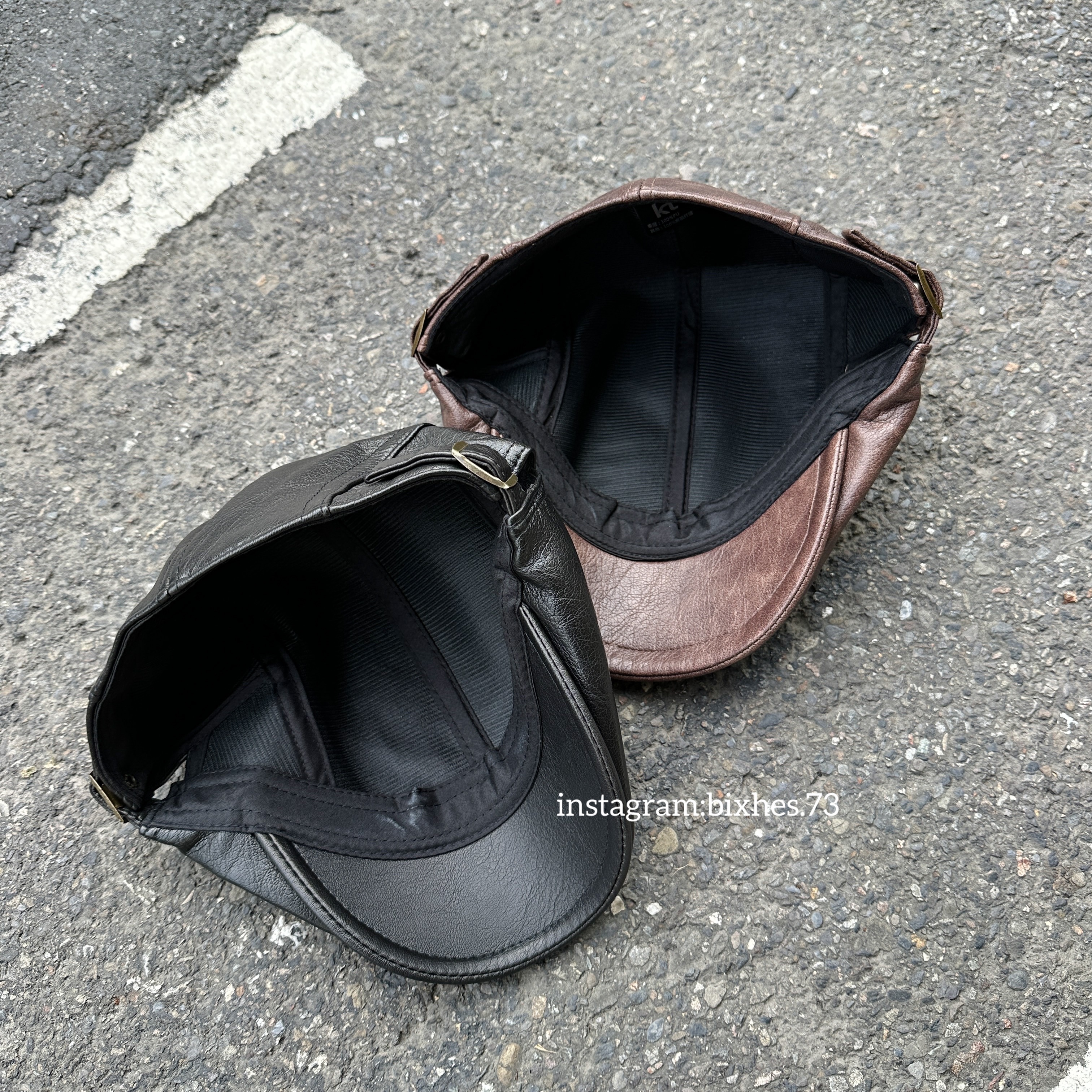 美式皮質小偷帽(H00037)