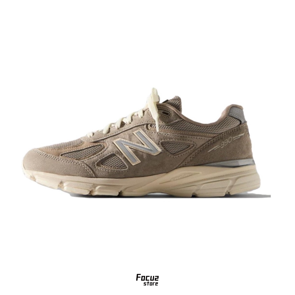 【Focus Store】預購 Kith x New Balance 990v4 Made in USA "Moonrock" 沙灰色 U990KT4