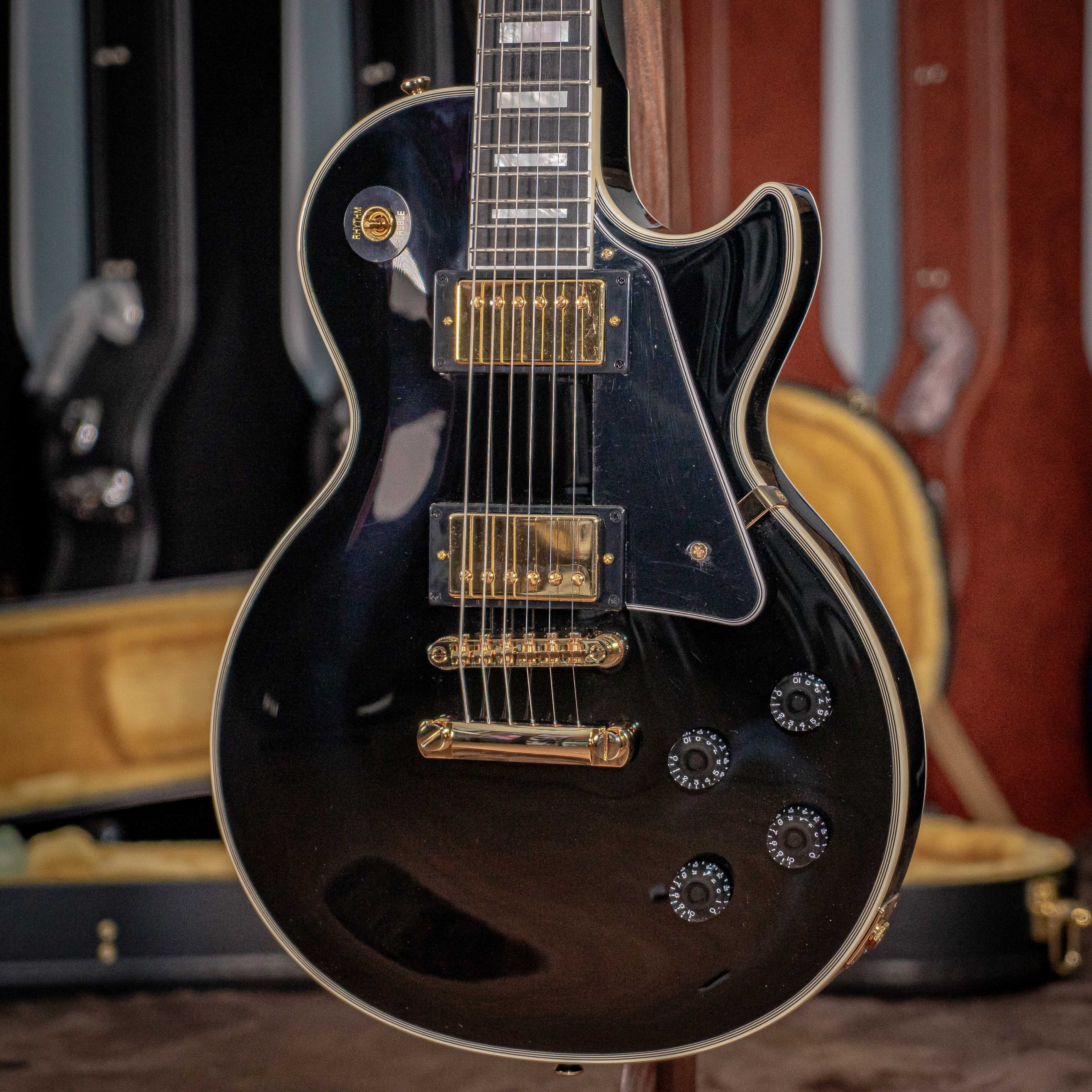 Epiphone Les Paul Custom Ebony 電吉他