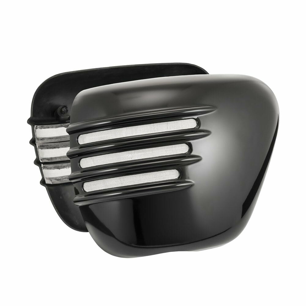 Motone 水冷 T120 專用 鰭片 側蓋 亮黑