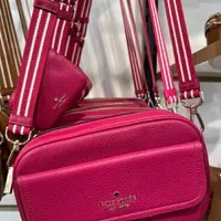 [S] KATE SPADE K6057 ROSIE PEBBLED LEATHER FLP CAMERA BAG,RENAISSANC, 196021505898 (SKS1317)