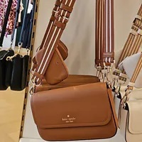 [S] KATE SPADE KA646 ROSIE PEBBLED LEATHER SMALL FL,WARM GINGE, 196021322808 (SKS1329)