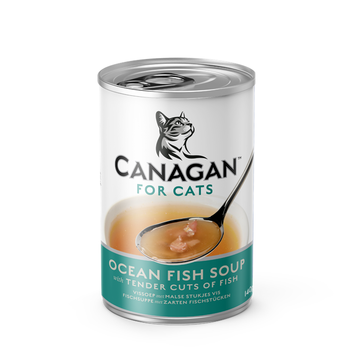 Canagan 原之選 – 營養補水鯖魚+沙丁魚湯 Ocean Fish Soup 140g