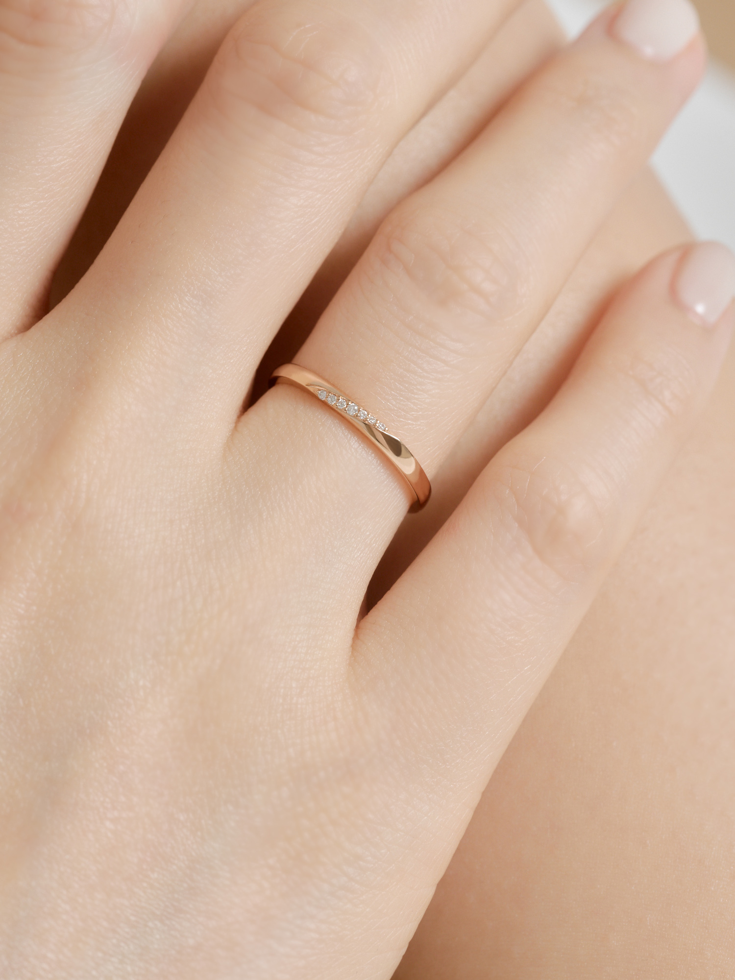 SUBLIME 18K鑽石永恆戒指