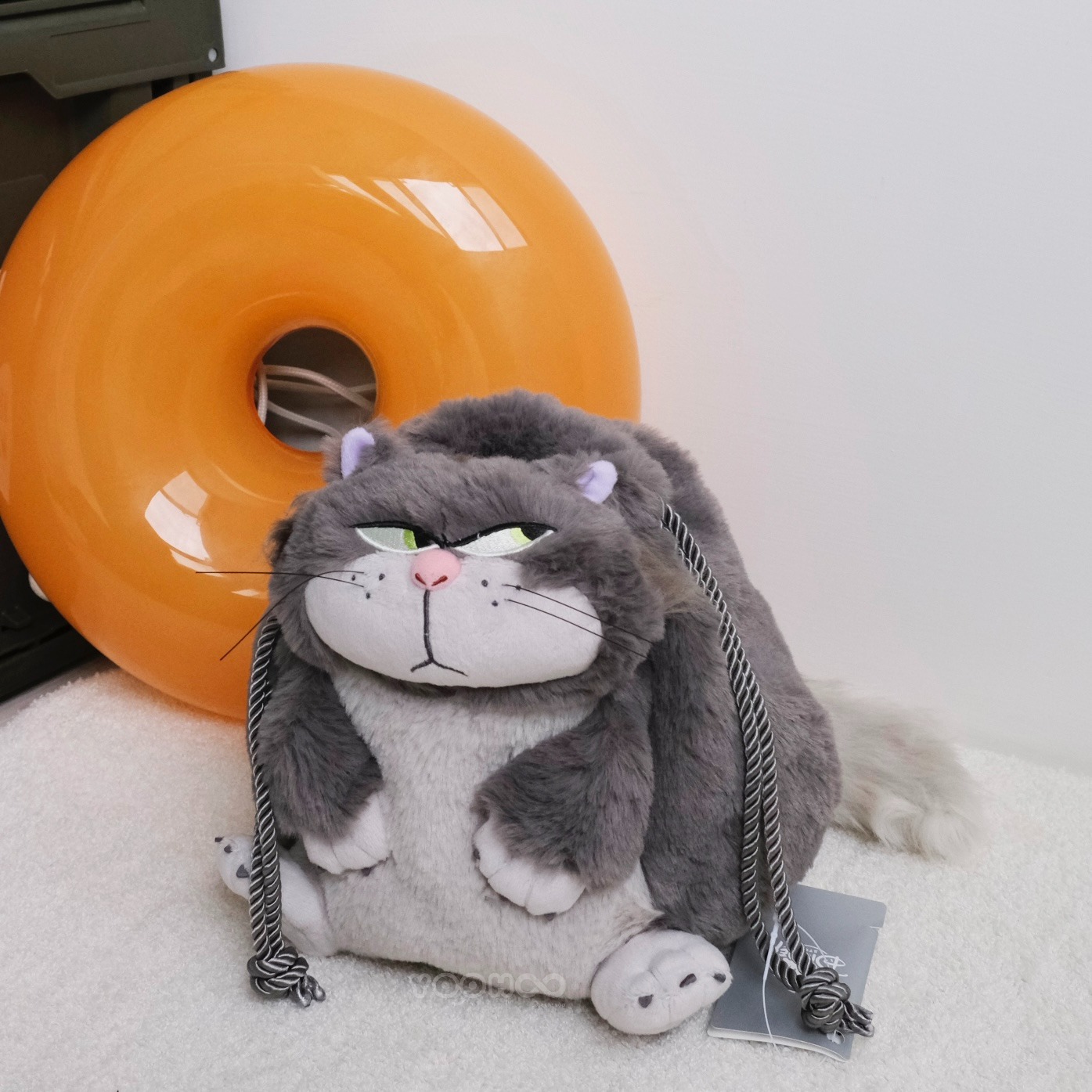 現貨┃日本 迪士尼 Lucifer 魯斯法 貓咪 路西法 束口袋