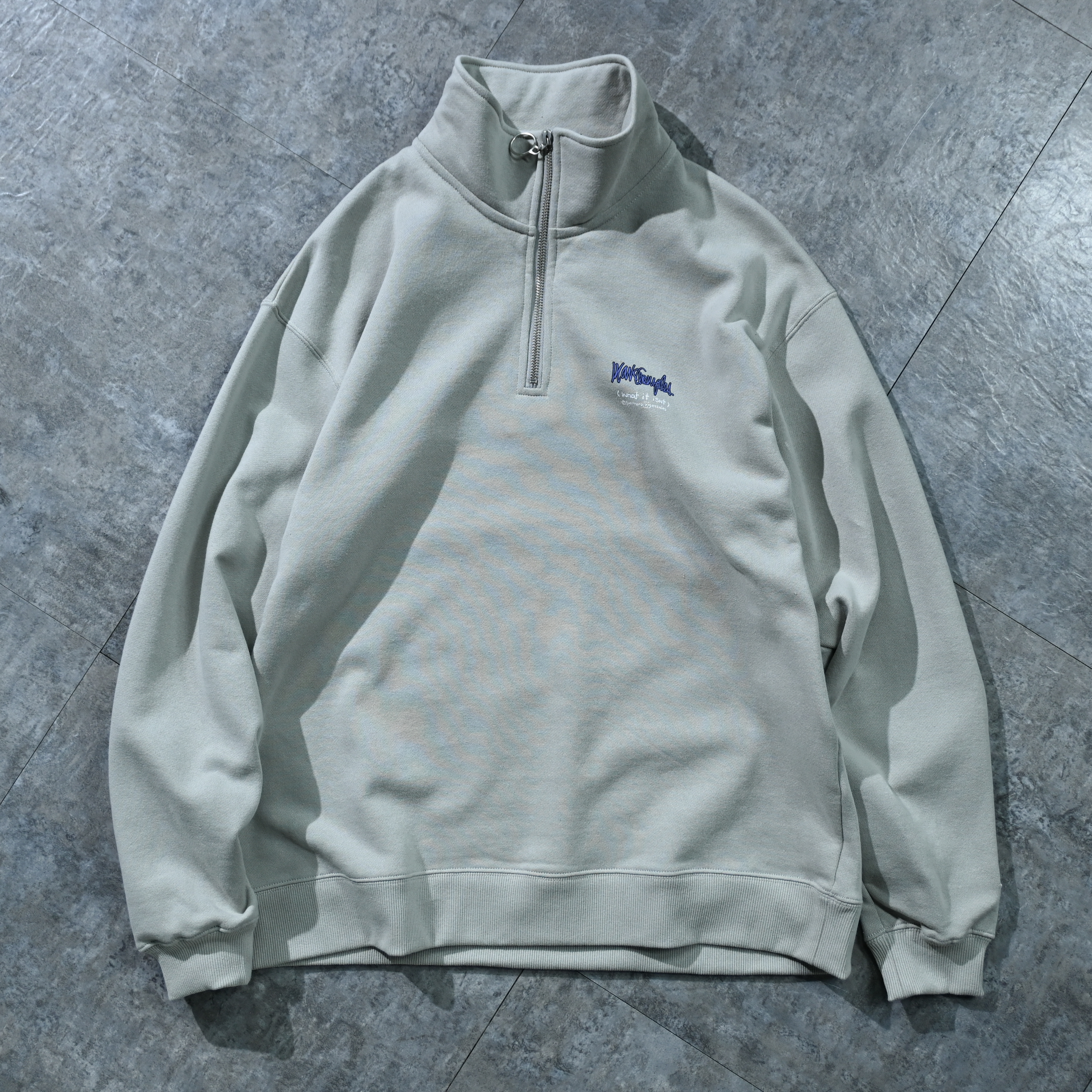 (What it isNt) ART BY MARK GONZALES Half Zip Sweater