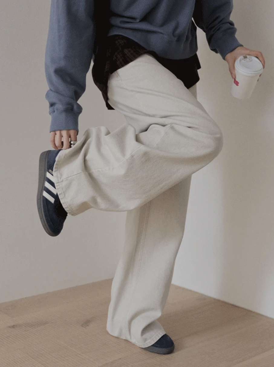 預訂｜SLOWAND #SLOWMADE New More Wide Denim Pants (One Color)