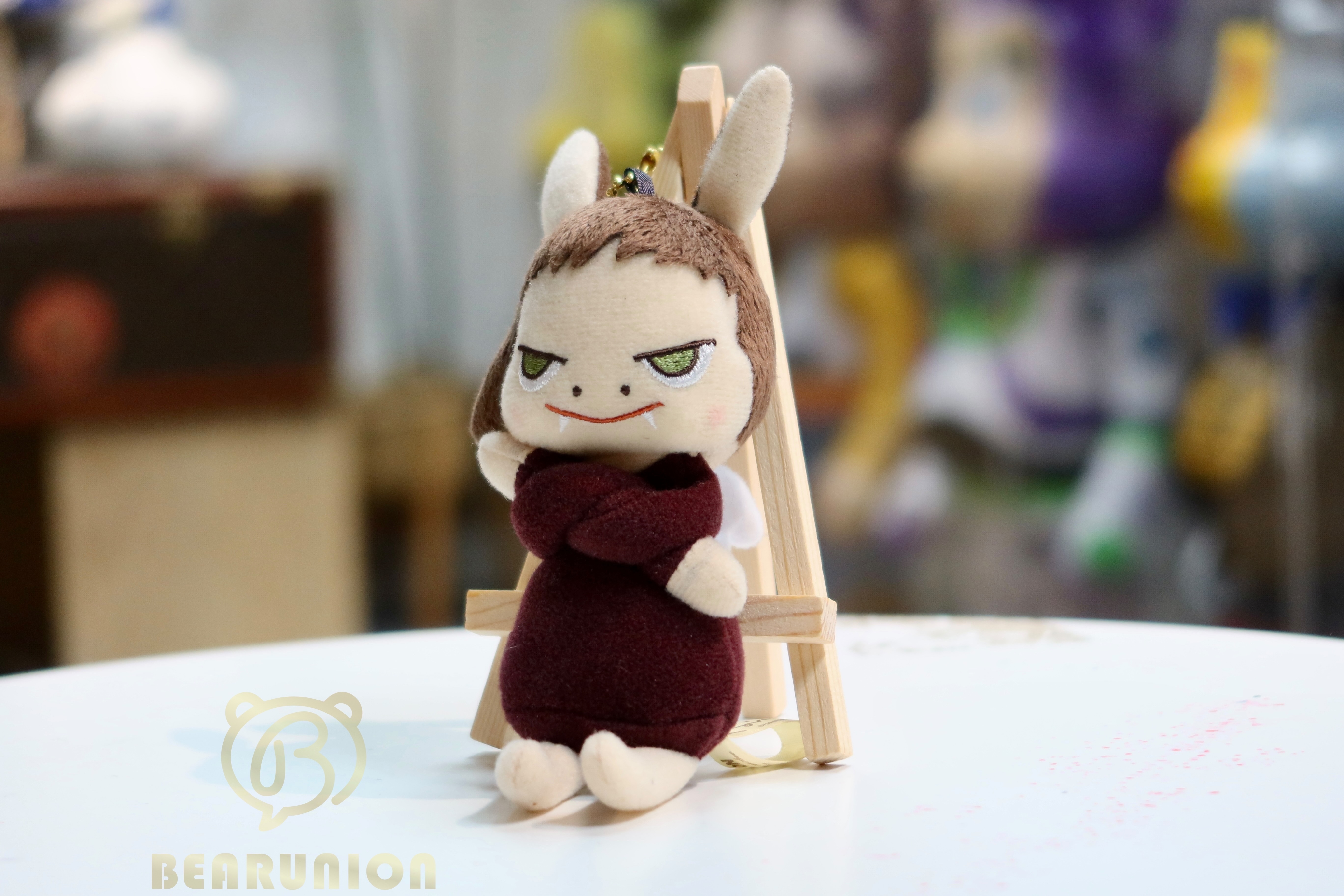 🥇現貨🥇Yoshitomo Nara Black Guard Angel Plush Keychain