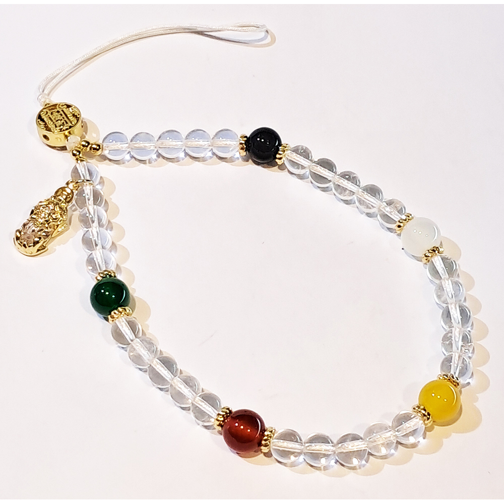 豼貅{鋯石}水晶手腕掛繩【十方】153754