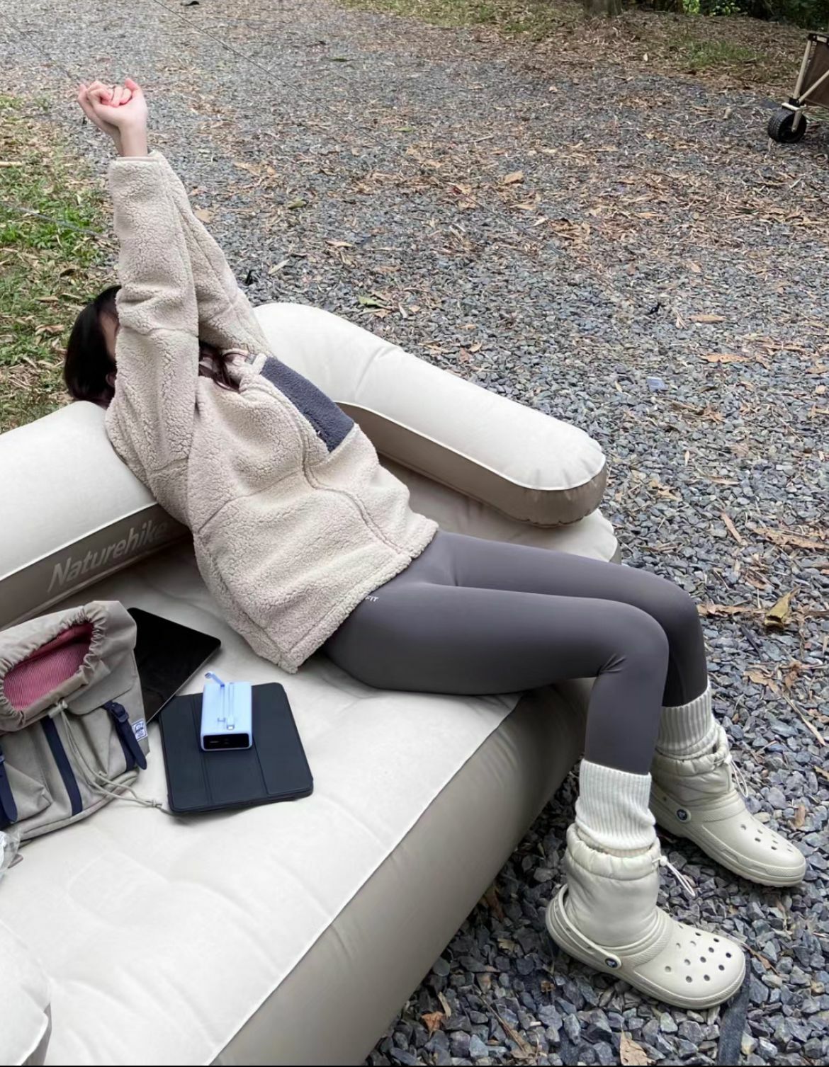 【預購】Crocs Lined Neo Puff G101401 雪地靴（白色）