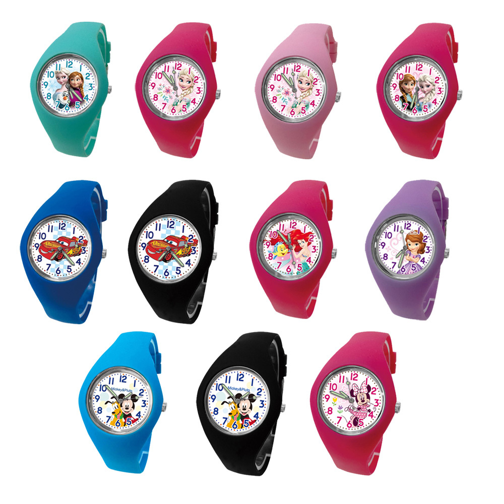 【兒童錶】Disney 迪士尼 經典人物 米奇 米妮 美人魚 蘇菲亞 汽車總動員 聖誕節禮物 兒童手錶