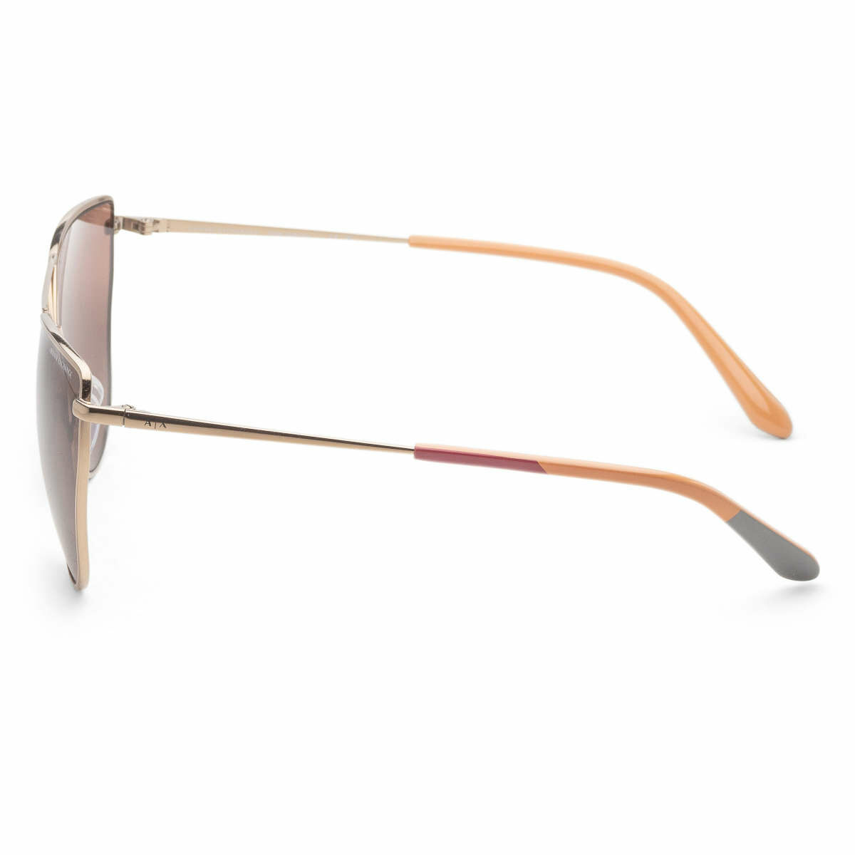 (預購)【Armani Exchange】AX2045S-611073-56 女士 金色 貓眼 太陽眼鏡