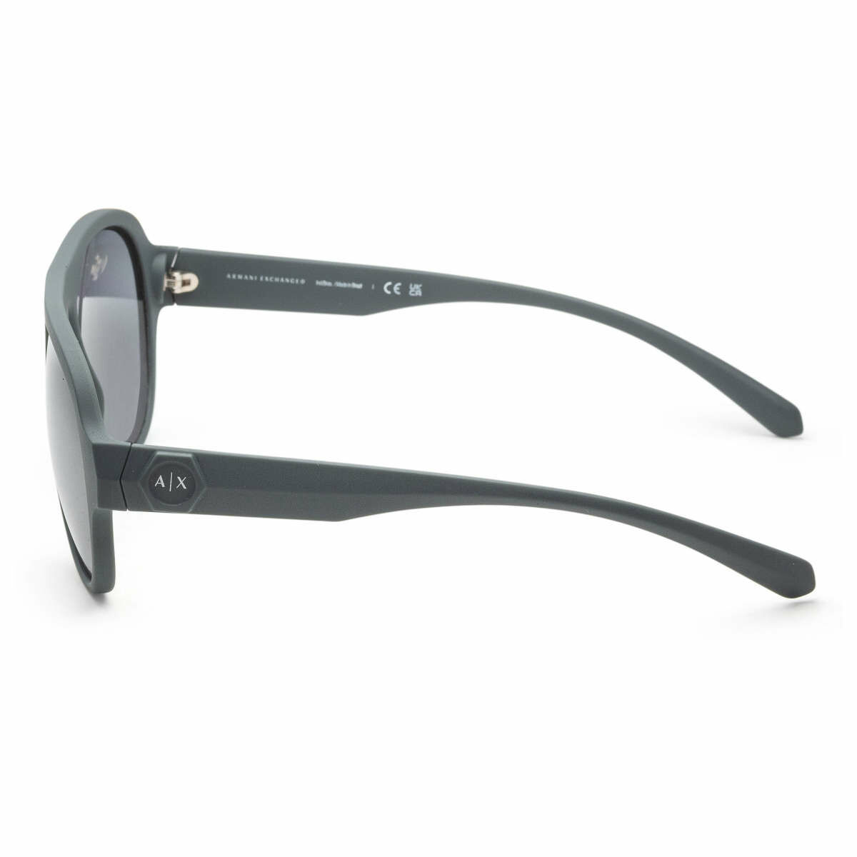 (預購)【Armani Exchange】AX4126SU-83016G-58 男士 深綠色 飛行員 太陽眼鏡