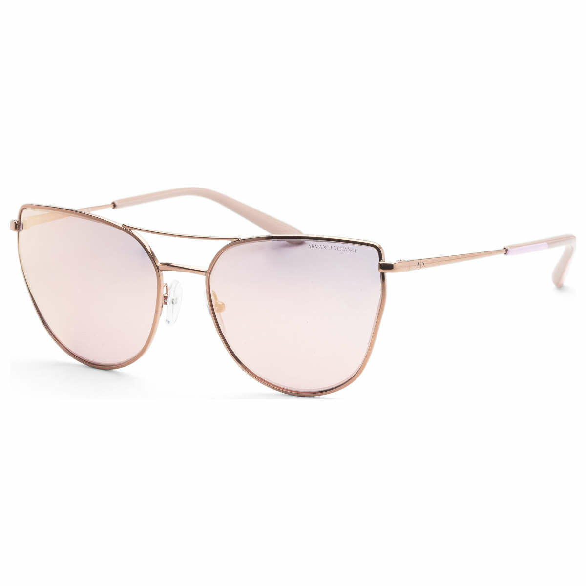 (預購)【Armani Exchange】AX2045S-61036X-56 女士 玫瑰金 貓眼 太陽眼鏡