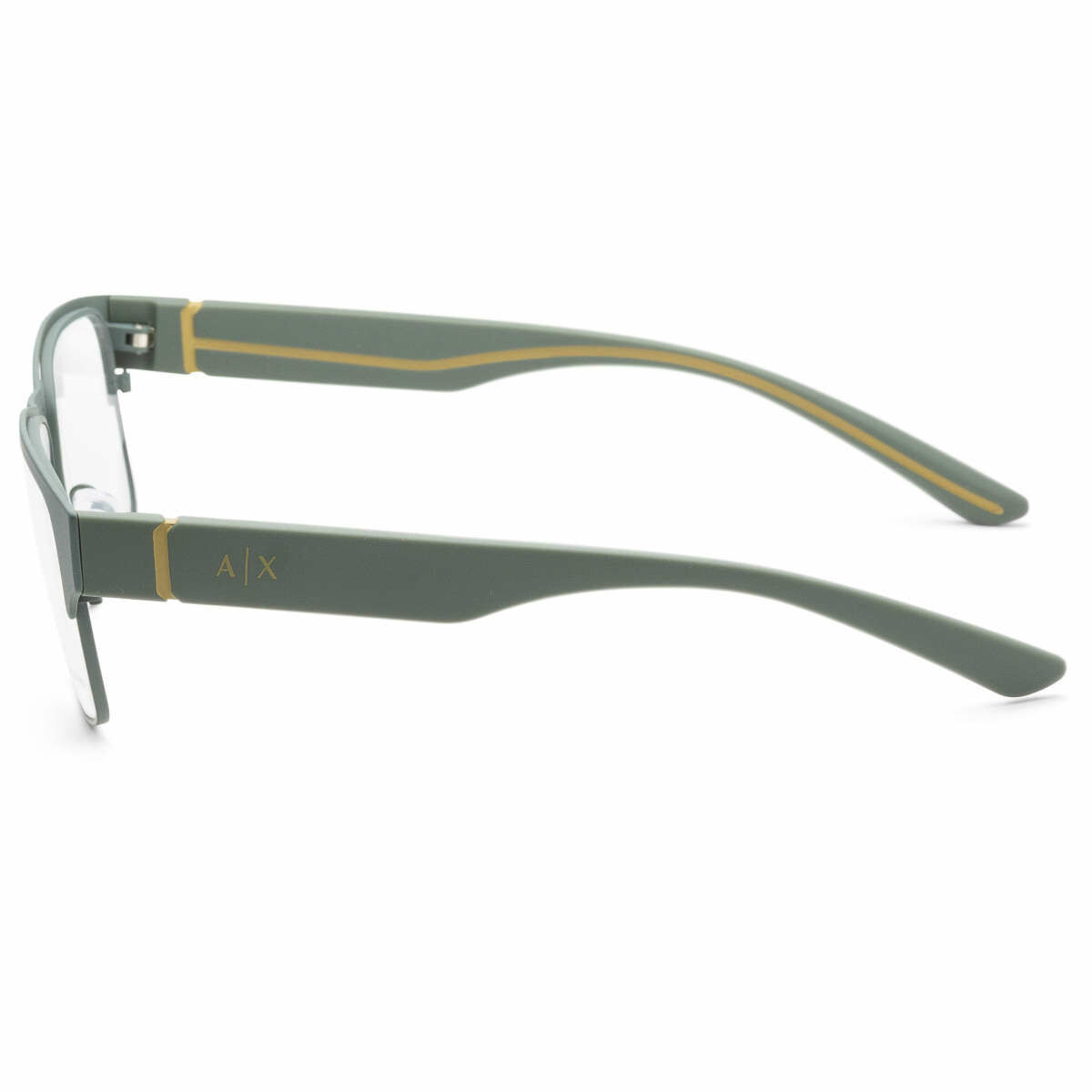 (預購)【Armani Exchange】AX1059-6101-56 男士 綠色 長方形 光學鏡片