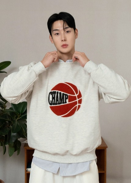 冠軍籃球運動衫大學T