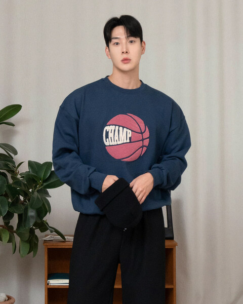 冠軍籃球運動衫大學T