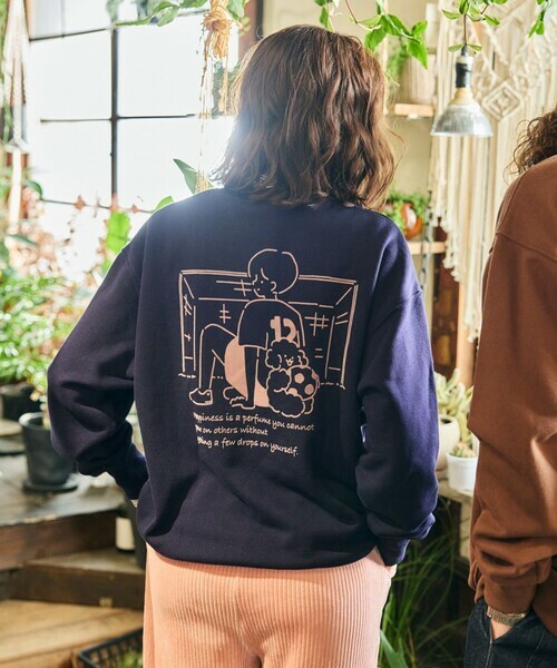 tombonia × FREAK'S STORE / Back Print Sweatshirt