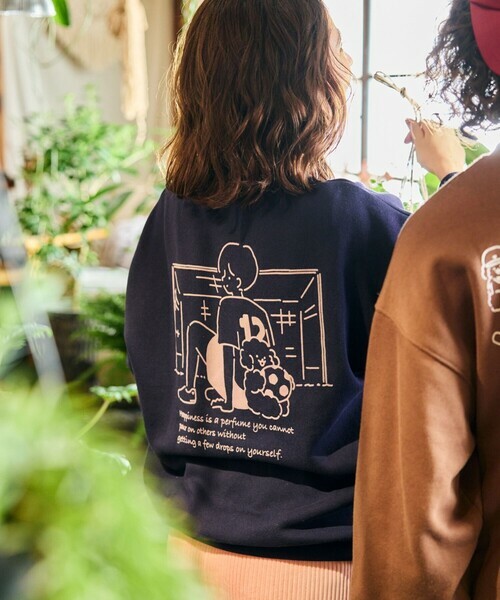 tombonia × FREAK'S STORE / Back Print Sweatshirt