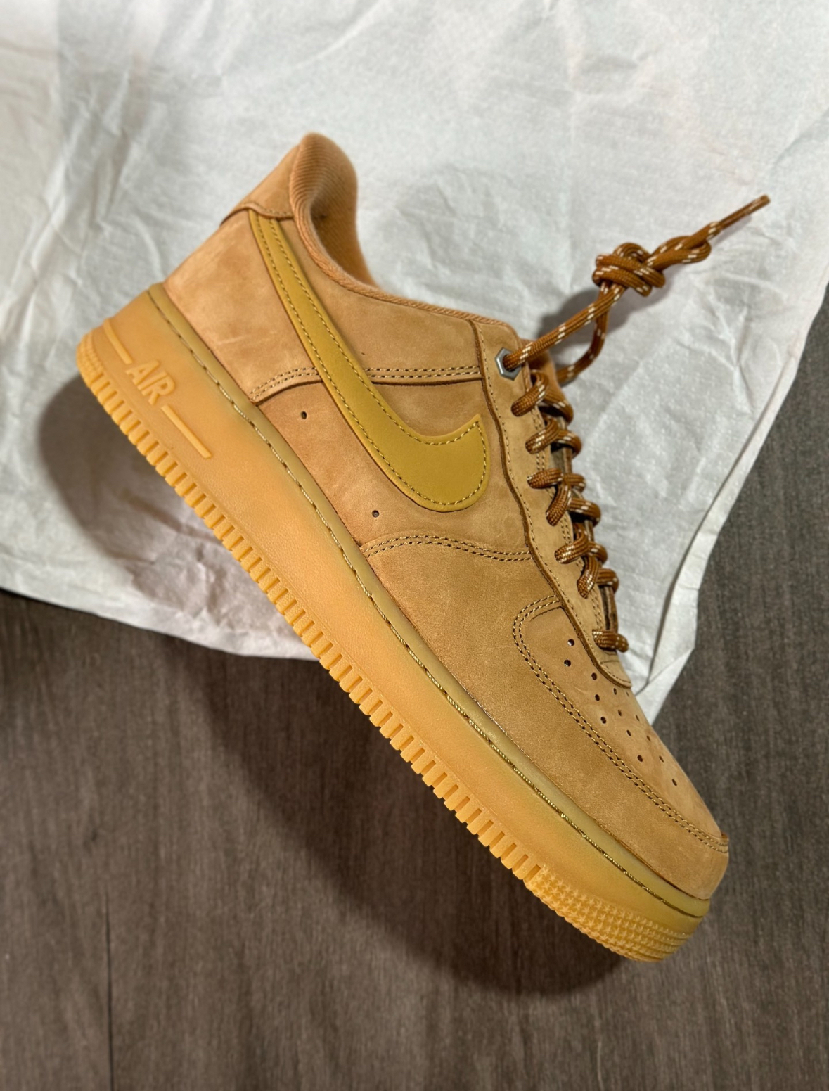 Nike Air Force 1 AF1 卡其色 淺棕色 麂皮 復古 女款 FZ7372-200/預購