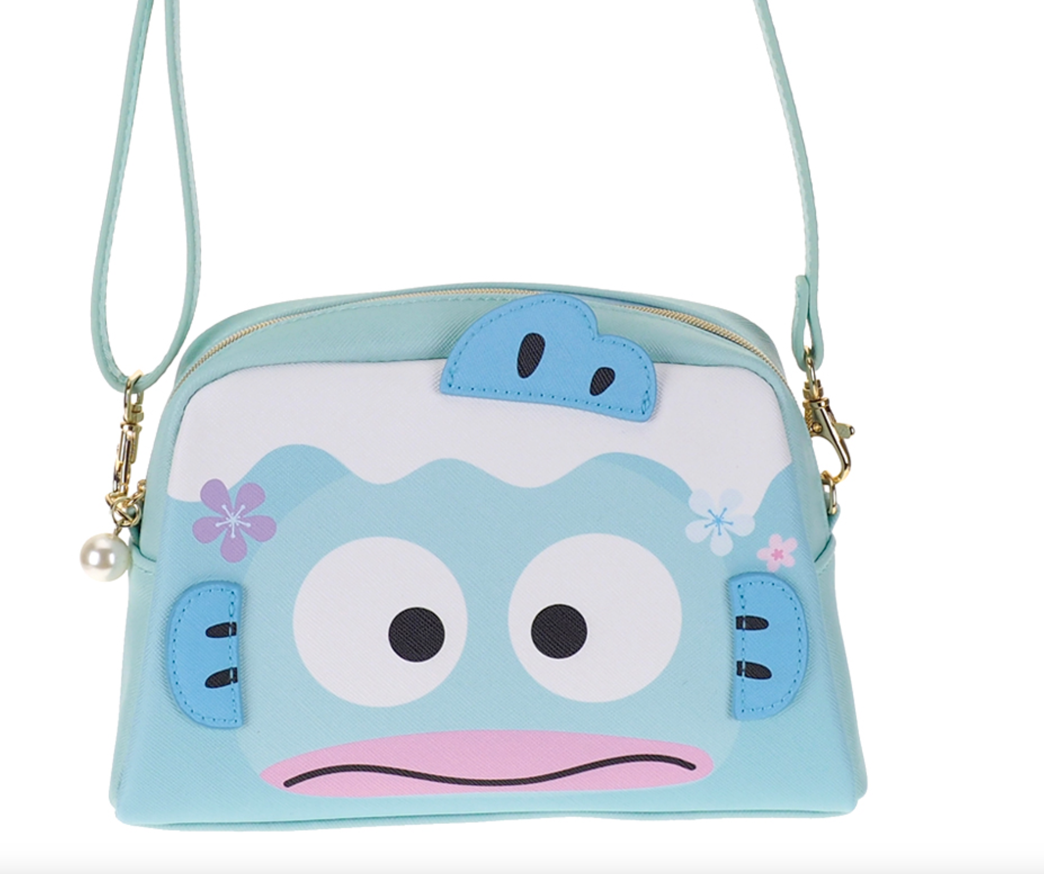 Hangyodon 富士山造型兩用小袋連可拆卸肩帶 9-8392-4